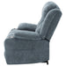 Houston Upholstered Power Lift Recliner Slate Blue - Walo Furniture