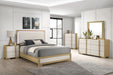 Hyland 5 - piece Queen Bedroom Set Natural - Walo Furniture