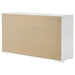 Ives 6 - drawer Dresser Cabinet White High Gloss - Walo Furniture