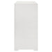 Ives 6 - drawer Dresser Cabinet White High Gloss - Walo Furniture