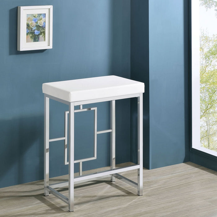 Jackson 5 - piece Multipurpose Counter Height Table Set White - Walo Furniture