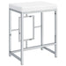 Jackson 5 - piece Multipurpose Counter Height Table Set White - Walo Furniture