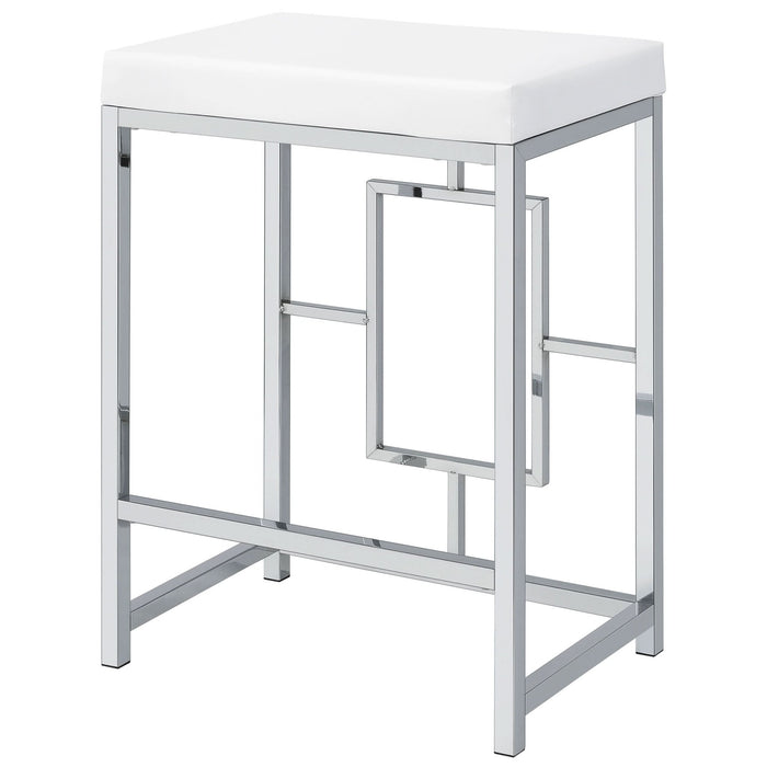 Jackson 5 - piece Multipurpose Counter Height Table Set White - Walo Furniture