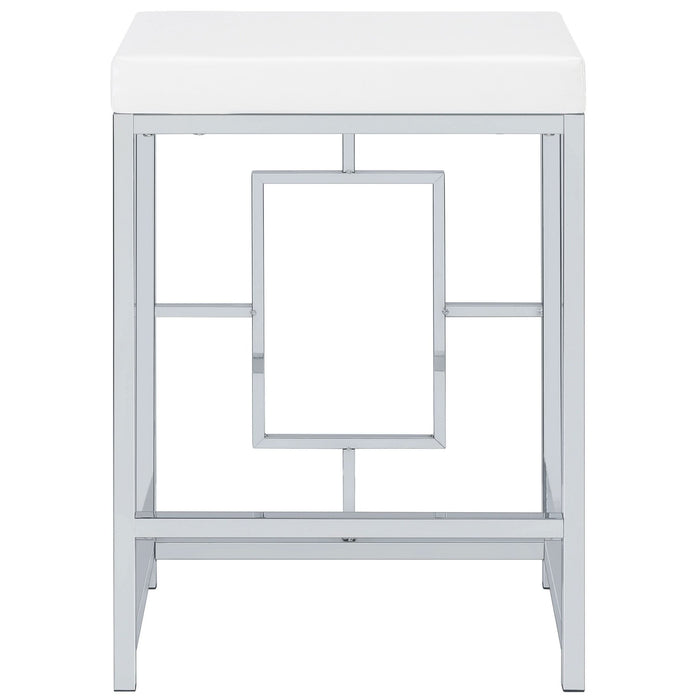 Jackson 5 - piece Multipurpose Counter Height Table Set White - Walo Furniture