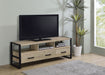 James 3 - drawer Engineered Wood 60" TV Stand Distressed Pine - Walo Furniture