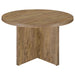 Jamestown Round 47 - inch Composite Wood Dining Table Mango - Walo Furniture