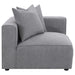 Jennifer 6 - piece Upholstered Modular Sectional Grey - Walo Furniture