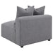 Jennifer 6 - piece Upholstered Modular Sectional Grey - Walo Furniture