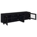 Jupiter 3 - piece Entertainment Center 79 - inch TV Stand Black - Walo Furniture