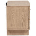 Kailani 2 - drawer Nightstand Bedside Table Beige Oak - Walo Furniture