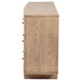 Kailani 9 - drawer Dresser Cabinet Beige Oak - Walo Furniture