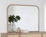 Kailani Dresser Mirror Beige Oak - Walo Furniture