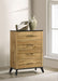 Kaywood 4 - drawer Bedroom Chest of Drawers Natural Pine - Walo Furniture