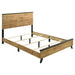 Kaywood 4 - piece Eastern King Bedroom Set Natural Pine - Walo Furniture