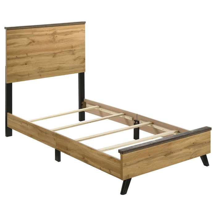 Kaywood 4 - piece Twin Bedroom Set Natural Pine - Walo Furniture