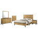 Kaywood 5 - piece Eastern King Bedroom Set Natural Pine - Walo Furniture