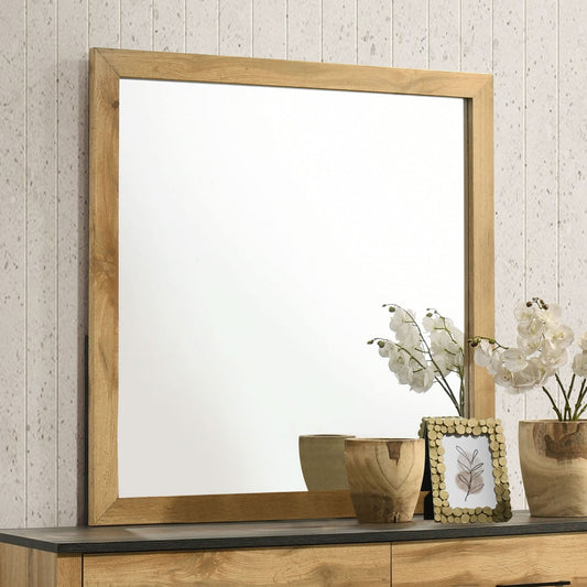 Kaywood Dresser Mirror Natural Pine - Walo Furniture