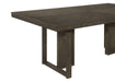 Kelly Rectangular 87 - inch Wood Dining Table Dark Grey - Walo Furniture