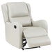 Kelsey Upholstered English Arm Recliner Chair Ivory - Walo Furniture