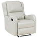 Kelsey Upholstered English Arm Recliner Chair Ivory - Walo Furniture