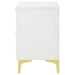 Kendall 2 - drawer Nightstand White - Walo Furniture