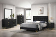 Kendall 5 - piece Queen Bedroom Set Black - Walo Furniture