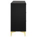 Kendall 6 - drawer Dresser Black - Walo Furniture