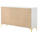 Kendall 6 - drawer Dresser White - Walo Furniture