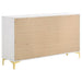 Kendall 6 - drawer Dresser White - Walo Furniture