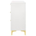 Kendall 6 - drawer Dresser White - Walo Furniture