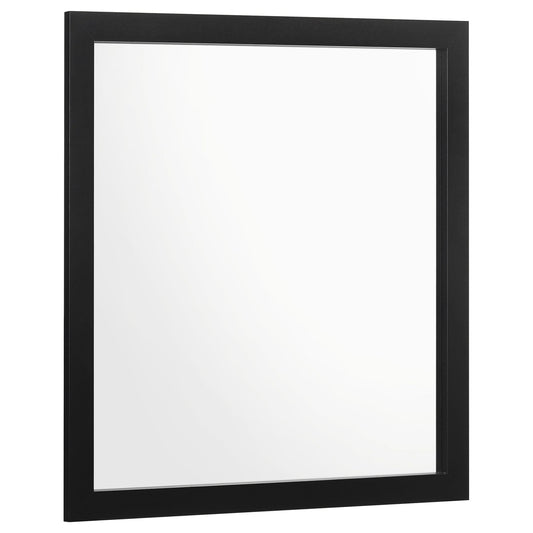 Kendall Dresser Mirror Black - Walo Furniture