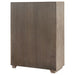 Kenora 5 - drawer Bedroom Chest Barley Brown - Walo Furniture