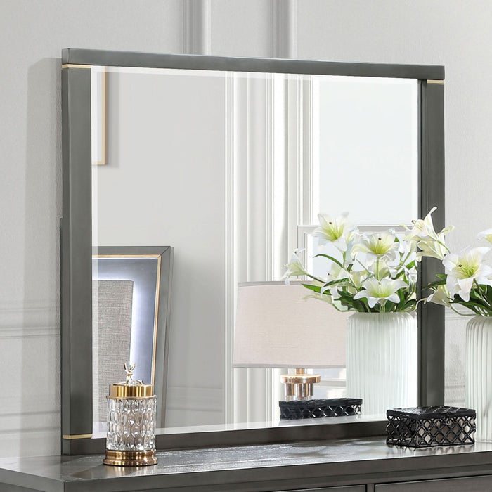 Kieran Dresser Mirror Grey - Walo Furniture