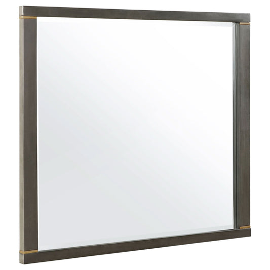 Kieran Dresser Mirror Grey - Walo Furniture