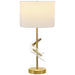 Kingsley 30 - inch Drum Shade Table Lamp Gold (Set of 2) - Walo Furniture