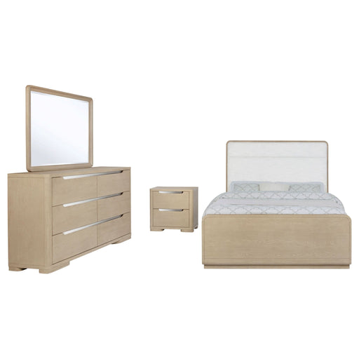 Ladera 4 - piece California King Bedroom Set Light Elm - Walo Furniture