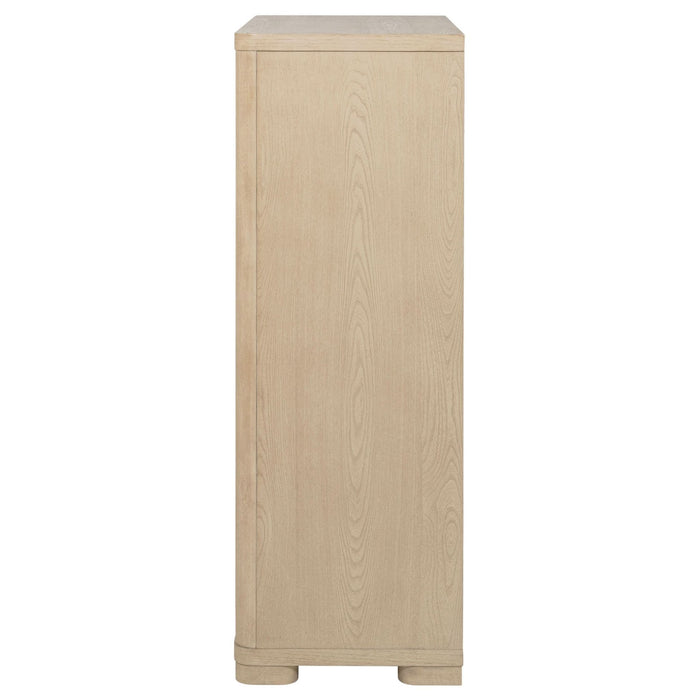 Ladera 5 - drawer Bedroom Chest of Drawers Light Elm - Walo Furniture