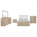 Ladera 5 - piece California King Bedroom Set Light Elm - Walo Furniture