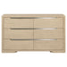 Ladera 6 - drawer Bedroom Dresser Light Elm - Walo Furniture