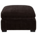 Lakeview Rectangular Upholstered Ottoman Dark Chocolate - Walo Furniture