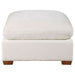 Lakeview Rectangular Upholstered Ottoman Ivory - Walo Furniture