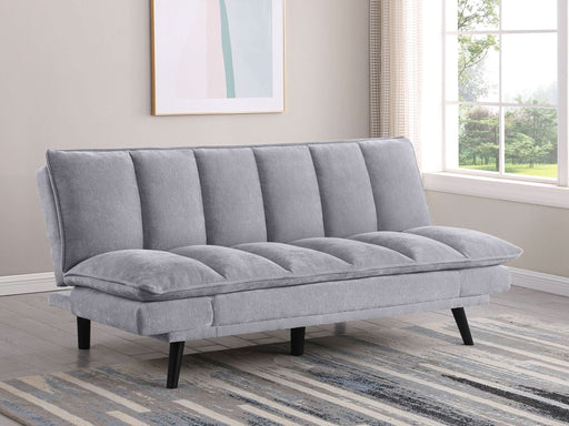 Laredo Upholstered Tufted Convertible Sofa Bed Grey - Walo Furniture