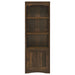 Laughlin 3 - shelf Engineered Wood Media Tower Dark Pine - Walo Furniture