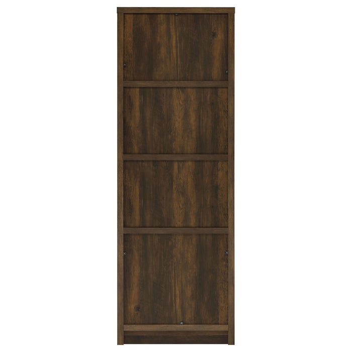 Laughlin 3 - shelf Engineered Wood Media Tower Dark Pine - Walo Furniture