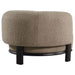 Lawler Upholstered Barrel Back Accent Chair Mushroom - Walo Furniture