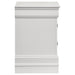 Louis Philippe 2 - drawer Nightstand Bedside Table White - Walo Furniture