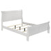 Louis Philippe 4 - piece Eastern King Bedroom Set White - Walo Furniture