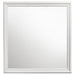 Louis Philippe Dresser Mirror White - Walo Furniture