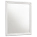 Louis Philippe Dresser Mirror White - Walo Furniture