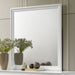 Louis Philippe Dresser Mirror White - Walo Furniture